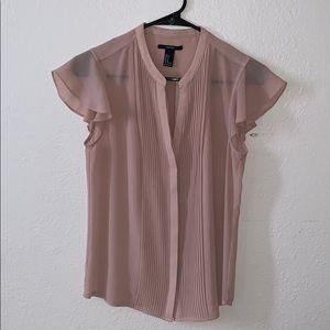 Silky pink blouse